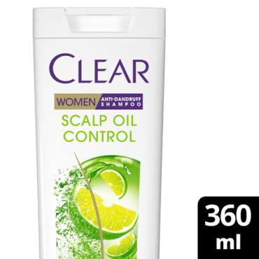 Шампунь для волосся проти лупи CLEAR Scalp oil control Баланс жирності шкіри голови, 360 мл фото 2