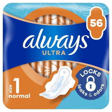 Гігієнічні прокладки Always Ultra Normal Розмір 1 56 шт