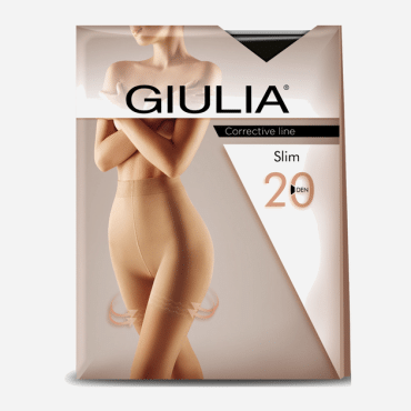 Джулия колготи жіночі SLIM 20 nero 2