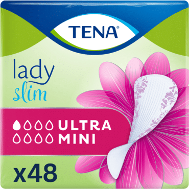 Tena Lady Прокладки гигиенические урологические Slim Ultra Mini, капель 1, 48 шт