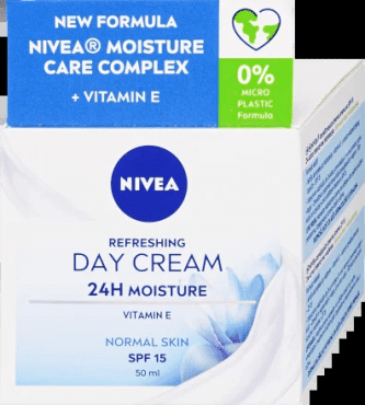 Nivea  Освежающий дневной крем  для нормальной кожи с SPF 15, 50мл