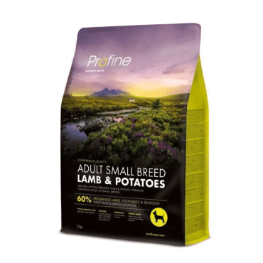 Profine Dog Adult корм сухий для дорослих собак дрібних порід з ягням та картоплею, 2кг
