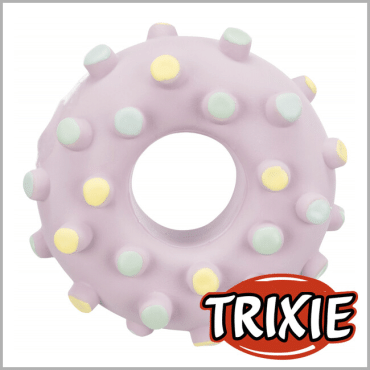 Trixie игрушка для щенков кольцо латекс, 8 сантиметров