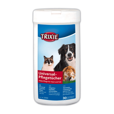 Trixie салфетки для очистки универсальные из алоэ, 30 штук