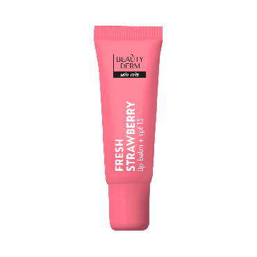 Beauty Derm Бальзам-уход  для губ  Fresh Strawberry SPF15 , 10мл
