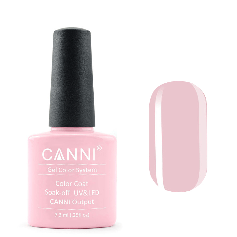 CANNI Гель-лак 013 бежево-рожевий, 7.3 мл
