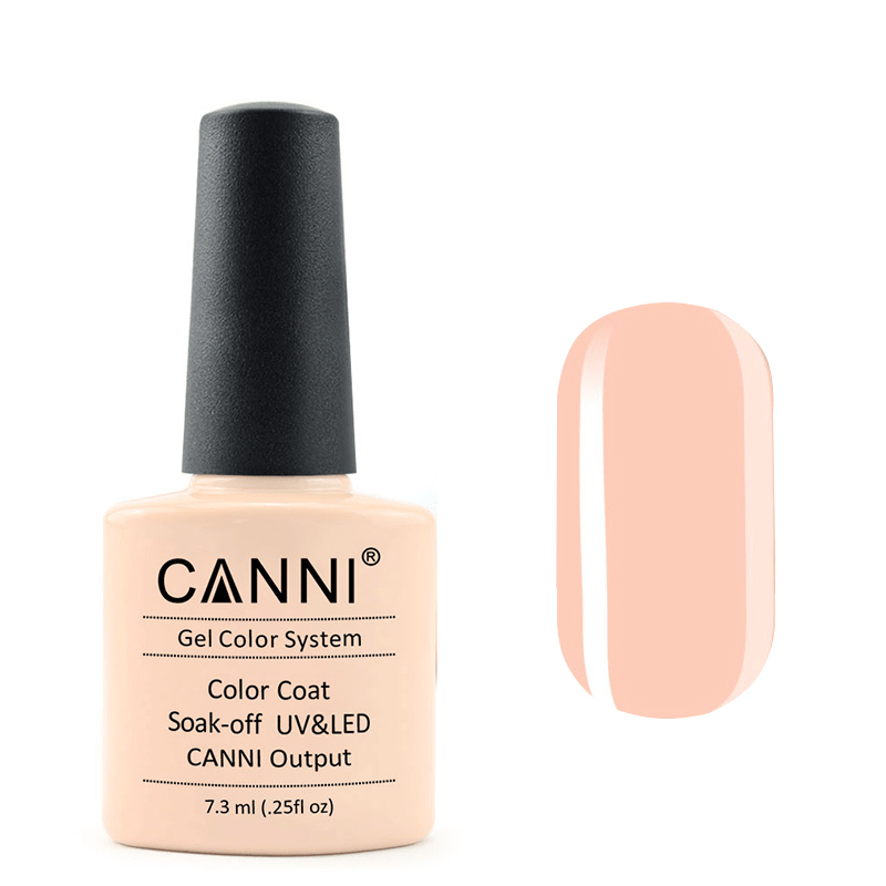CANNI Гель-лак 024 бежевий, 7.3 мл