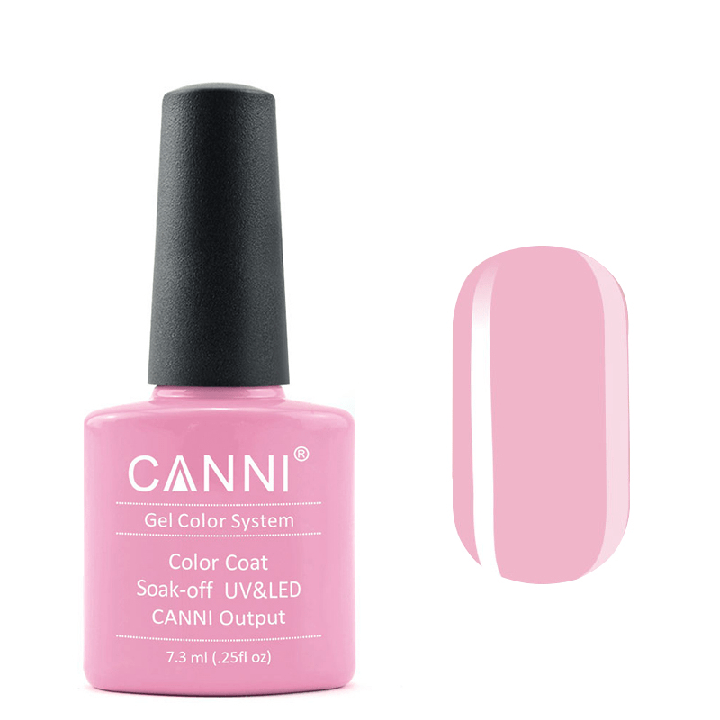 CANNI Гель-лак 039 блідо-рожевий, 7.3 мл