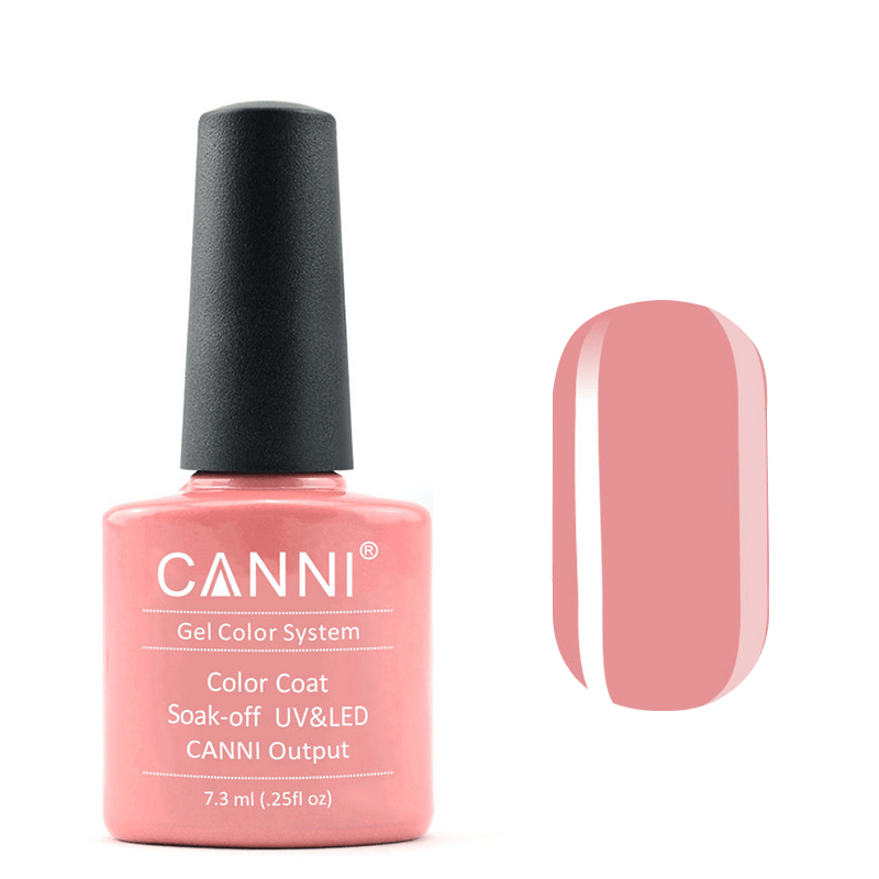 CANNI Гель-лак 235 тілесний рожево-персиковий, 7,3мл