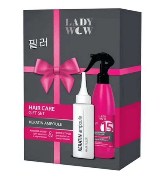 Подарунковий набір догляд за волоссям Lady Wow Filler hair