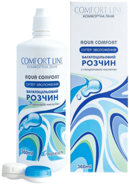 Comfort Line розчин багатоцільовий д/контактних лінз із гіалуроновою кислотою, 360мл