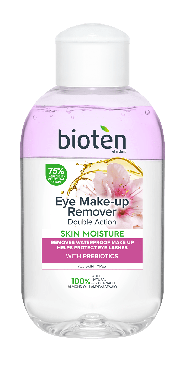 Засіб двофазний для зняття макіяжу Bioten з очей з мигдалевим маслом Skin Moisture, 125 мл