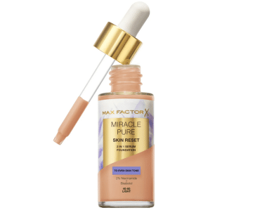 Основа тональна MAX FACTOR MIRACLE PURE SERUM FOUNDATION 40-60 Light, 30 мл