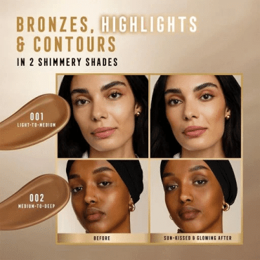 Бронзер для лица MAX FACTOR MIRACLE PURE GOLDEN GLOW, 001 Light to Medium, 15 мл фото 1