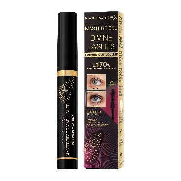 Тушь для ресниц MAX FACTOR MASTERPIECE DIVINE LASHES FANNED-OUT VOLUME, 001 Rich Black фото 1
