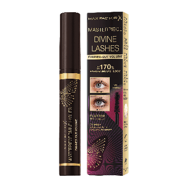 Туш для вій MAX FACTOR MASTERPIECE DIVINE LASHES FANNED-OUT VOLUME, 002 Black Brown фото 1