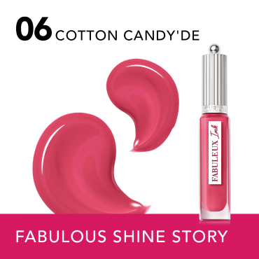 Лаковая жидкая помада Bourjois Fabuleux Ink Lacquer, 06 COTTON CANDY'DE фото 6
