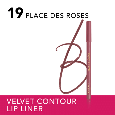 Олівець для губ Bourjois Velvet contour Liner, 19 PLACE DES ROSES 1.14 г фото 6