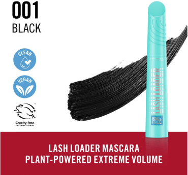 Тушь объемная Rimmel Kind&Free Lash Loader Black, 9.5 мл фото 2