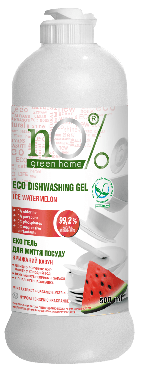 Эко-гель для мытья посуды nO% green home Ледяной арбуз, 500 мл