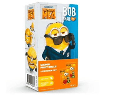 BOB SNAIL Набір Натуральні манго цукерки та іграшка-брелок, 20 г