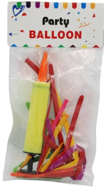 Набір кульок з насосом Party Balloon 1набір