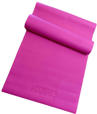 LiveUp Коврик для фитнеса и йоги YOGA MAT PVC 173x61x0.4см