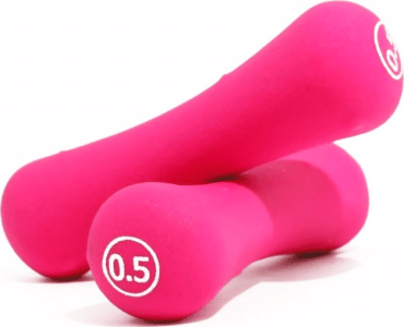 LiveUp гантель для фітнесу NEOPRENE DUMBBELL 2*0,5кг