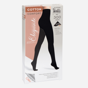 Conte колготи EL COTTON 300, p.3 Nero