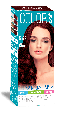Фарба для волосся Miss Coloris №5.52 Дика вишня