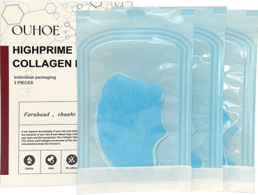 Лифтинг-патчи Ouhoe highprime collagen для лица растворимые с коллагеном 20 г 3 шт. фото 1