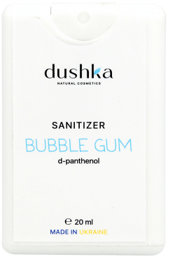 Санитайзер Dushka Bubble Gum, 1 шт.