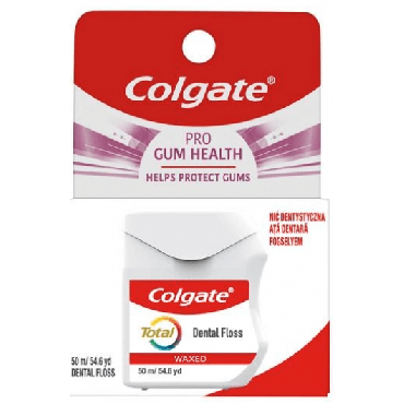 Colgate Зубная нить Total, 50 м, 1 шт. фото 1