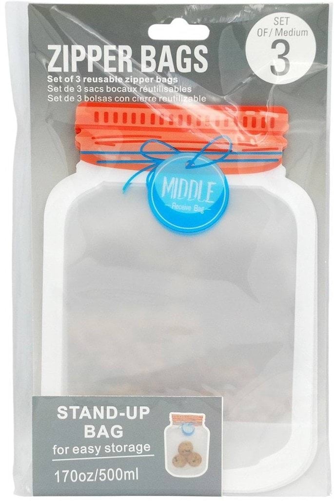 Набір пакетів із зіп застібкою 3 шт