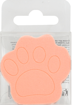 Спонж для макияжа Lorena Professional в форме милой кавычки 1 шт