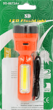 Акумуляторний LED-ліхтарик (CH-WNT-25-69), 1 шт.