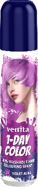 Venita спрей тонуючий 1-DAY Color violet aura, 50мл