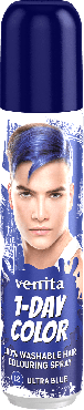 Venita спрей тонуючий 1-DAY Color ultra blue, 50мл