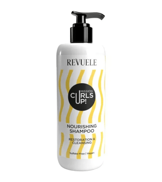 Шампунь для кучерявых волос питательный Revuele Curls Up!, 400 мл
