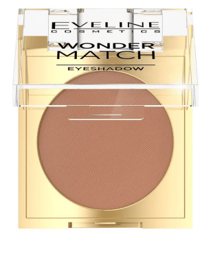 Тіні для повік матові Eveline Wonder Match, 03 Warm nude, 3 г