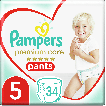 Pampers Premium Care Pants подгузники - трусики Размер 5 (12-17 кг), 34 шт.
