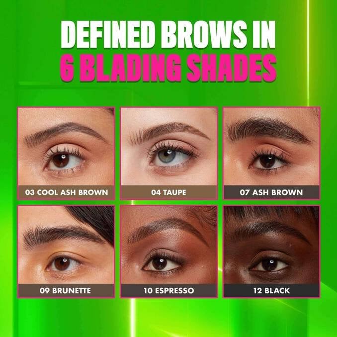 Карандаш для бровей NYX Professional Makeup Blade & Shade 04, 0.06 г