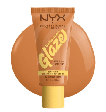 Тональна основа-тінт для обличчя NYX Professional Makeup buttermelt glaze SPF30 04, 30 мл фото 1