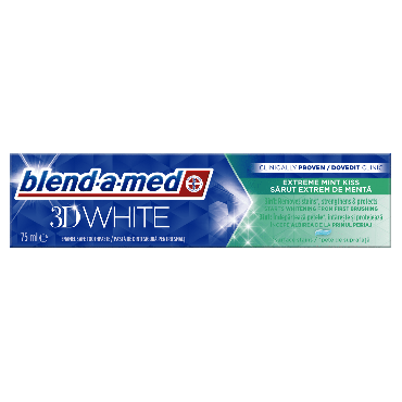 Зубная паста Blend-a-med 3D White Мятный поцелуй 75 мл фото 1