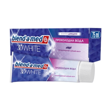 Зубная паста Blend-A-Med 3D White Прохлада воды 3 в 1, 75 мл