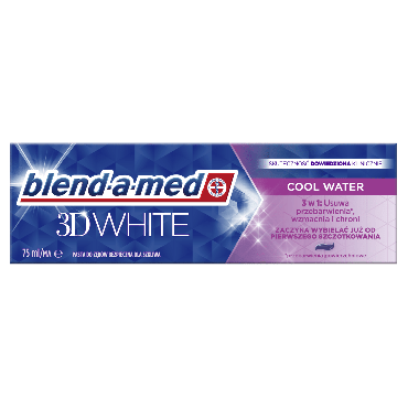 Зубная паста Blend-a-med 3D White Прохлада воды 75 мл фото 1