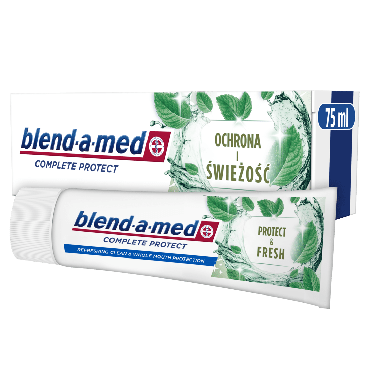 Зубная паста Blend-a-med Complete Fresh Защита и свежесть, 75 мл