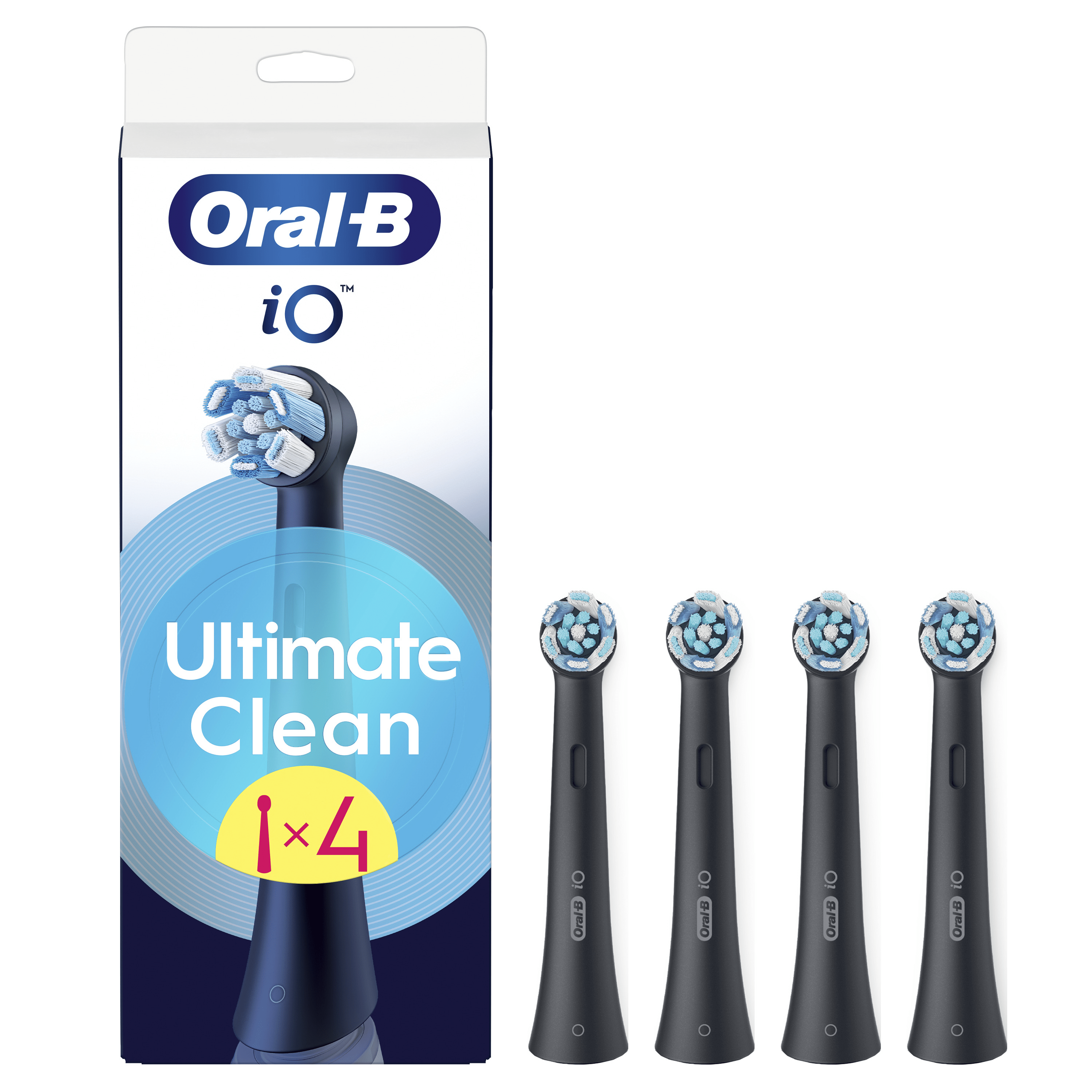 Змінні насадки до електричної зубної щітки Oral-B iO Максимальне очищення 4 шт.