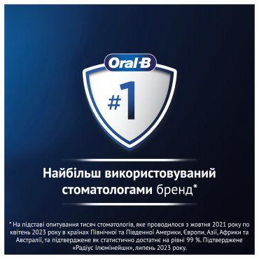 Електрична зубна щітка Oral-B iO 2 Ультрачорна фото 7