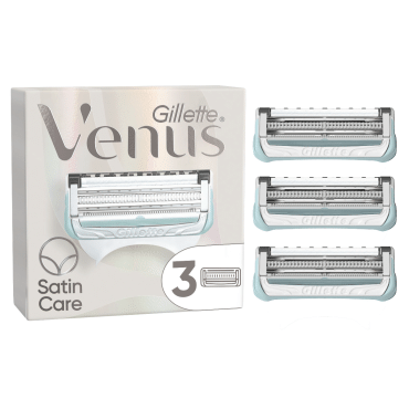Сменные картриджи для бритья женские Gillette Venus Satin Care, 3 шт